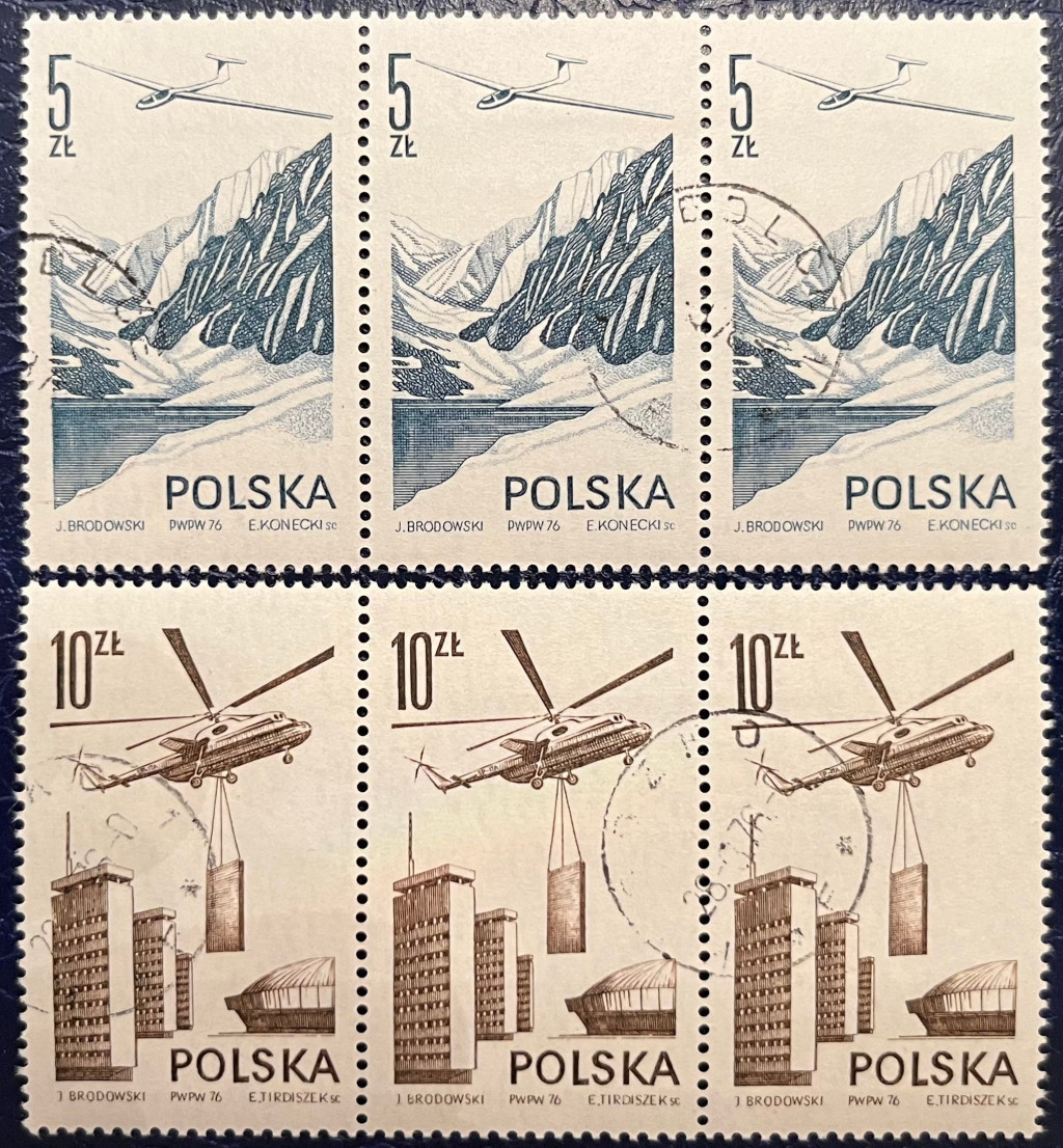 Poland: 1976 Modern Aviation definitives | The Stamp Forum (TSF)